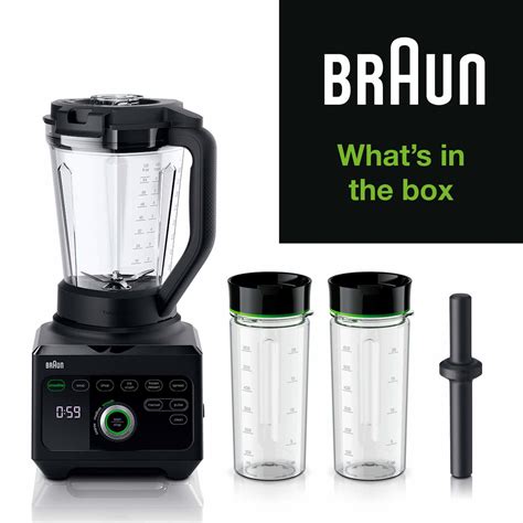 braun puremix power blender|Braun PowerBlend 9 JB9040BK Standmixer kaufen